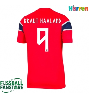 Norwegen Erling Haaland #9 Replik Heimtrikot WM 2026 Kurzarm